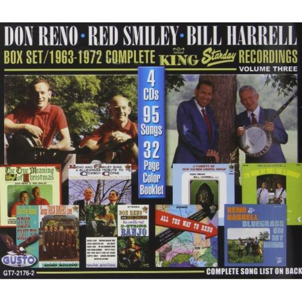 Don Reno - 1963-1972 Complete King Starday Recordings, Vol. 3  CD